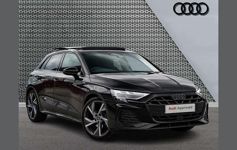 Used Audi A3 Black Edition 147 HP (108 kW) 2025 Black Hatchback