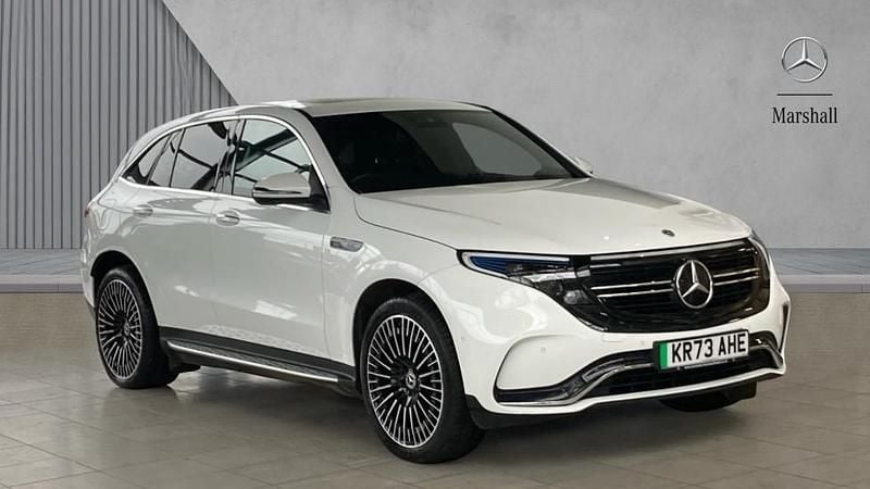 Used Mercedes EQC400 AMG Line Premium 300 kW (408 HP) 2023 White SUV