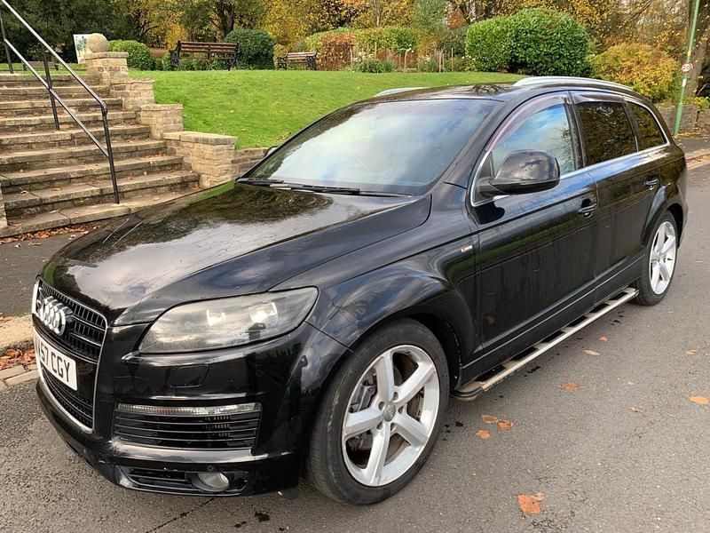 Black Used 2007 Audi Q7 S-Line SUV | £3,695 (Good price) - Image 1/4