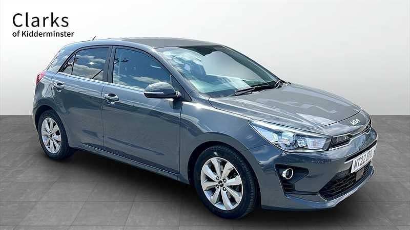 Grey Used 2022 Kia Rio 3 Hatchback | £14,295 (A bit pricey) - Image 1/4