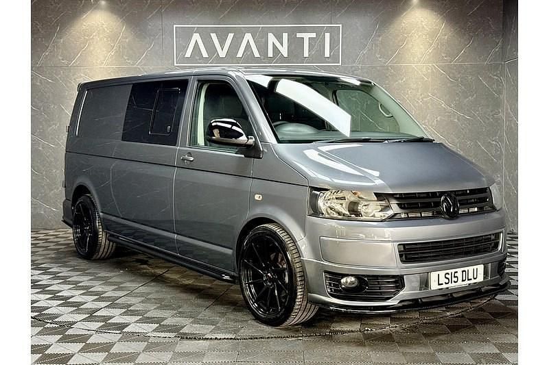Grey Used 2015 VW T6 Highline Van | £19,000 (A bit pricey) - Image 1/4