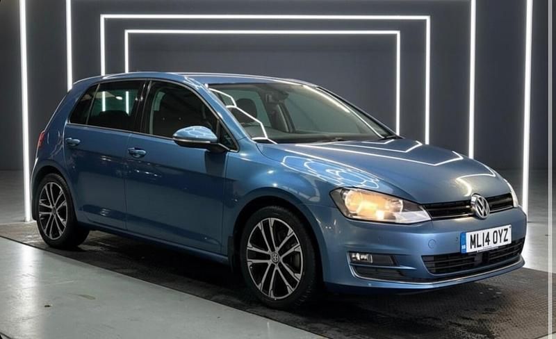 Used VW Golf VII GT 2014 Blue Hatchback