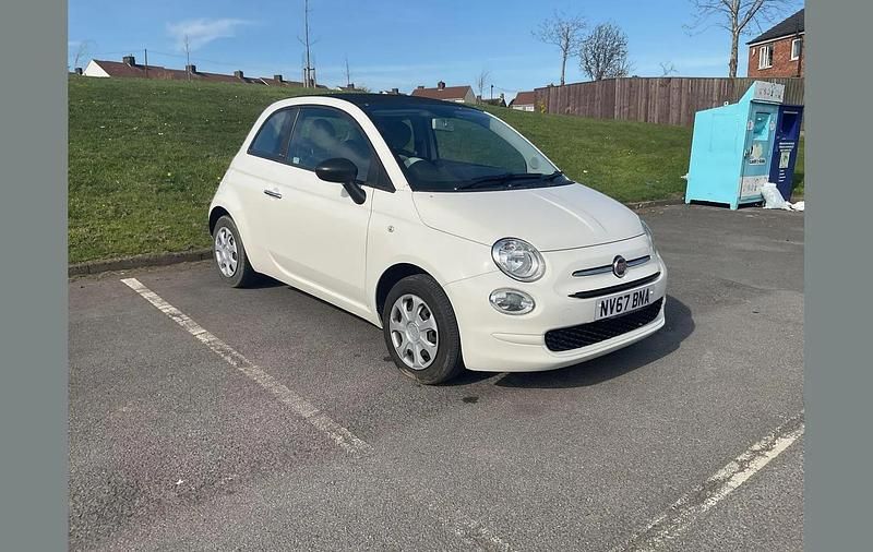 Used Fiat 500C Pop 69 HP (50 kW) 2018 White Cabriolet