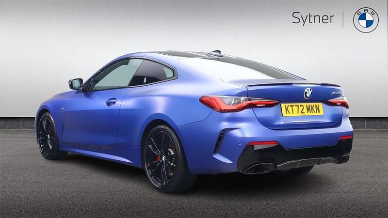 Used BMW M440 M Sport 369 HP (271 kW) 2023 Blue Sedan