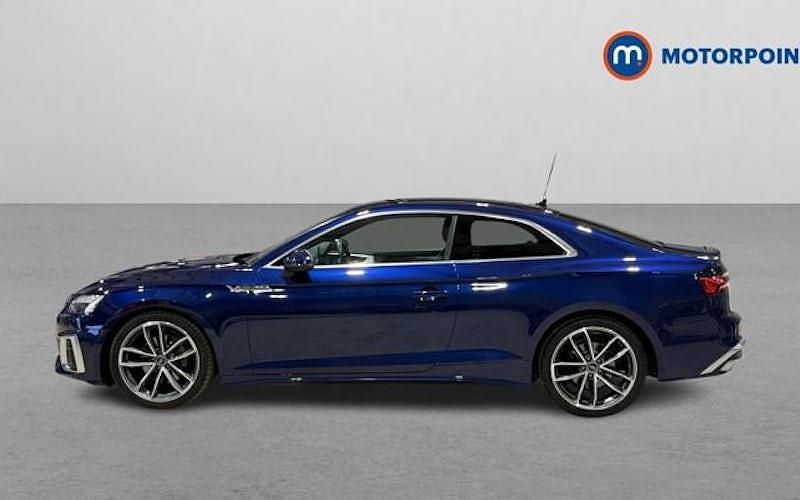 Used Audi A5 S-Line 204 HP (150 kW) 2023 Blue Coupe