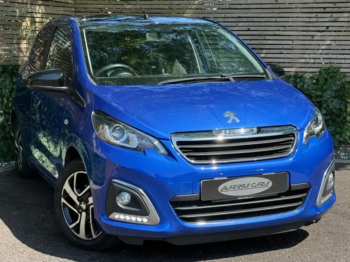 Used Peugeot 108 Allure 72 HP (52 kW) 2020 Blue Hatchback