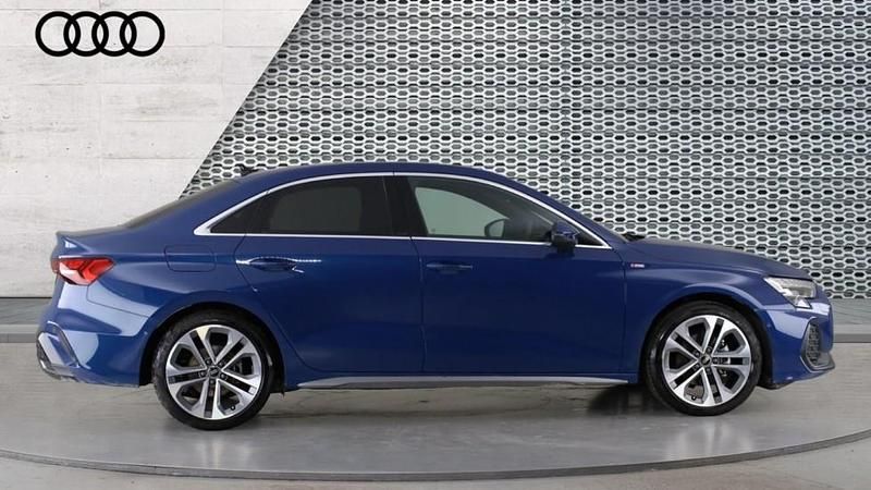 Used Audi A3 S-Line 150 HP (110 kW) 2025 Blue Sedan