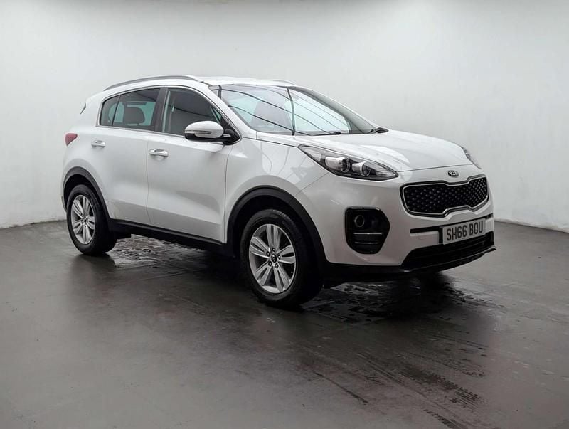 Used Kia Sportage 177 HP (130 kW) 2016 White SUV