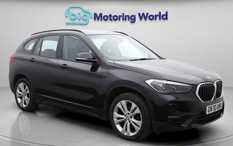 Used BMW X1 Sport Line 140 HP (102 kW) 2020 Black SUV