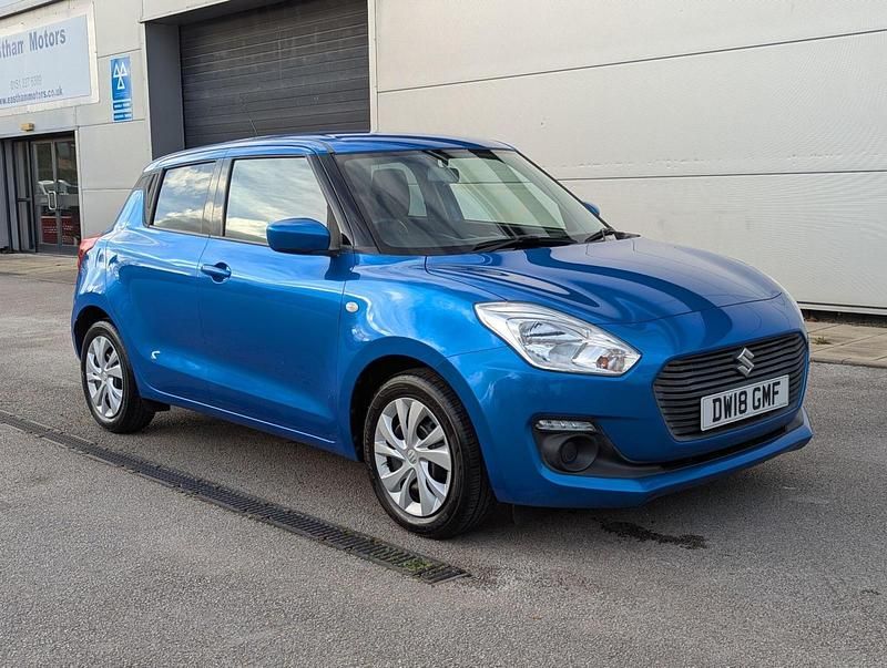 Blue Used 2018 Suzuki Swift SZ3 Hatchback | £6,895 (Fair price) - Image 1/4