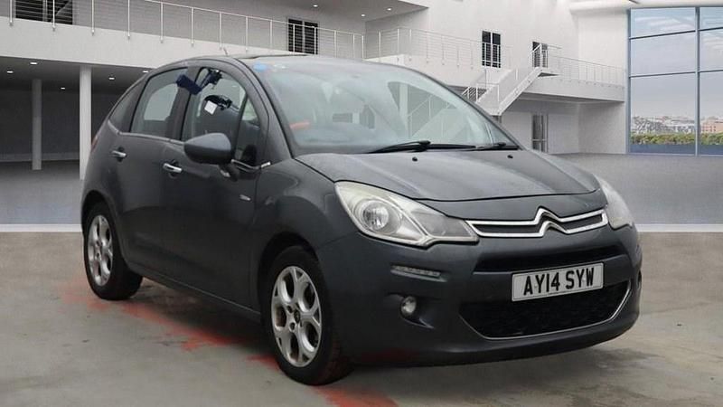 Begagnad Citroën C3 Exclusive 120 HK (88 kW) 2014 Grå Halvkombi