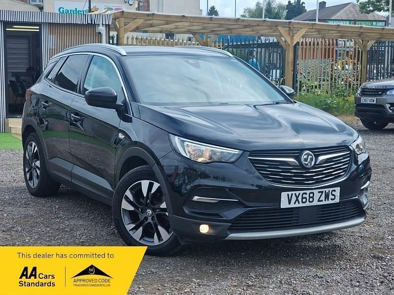 Black Used 2018 Vauxhall Grandland X Sport SUV | £8,550 (Fair price) - Image 1/4