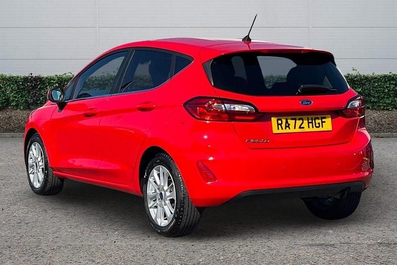Used Ford Fiesta Titanium 2023 Red Hatchback