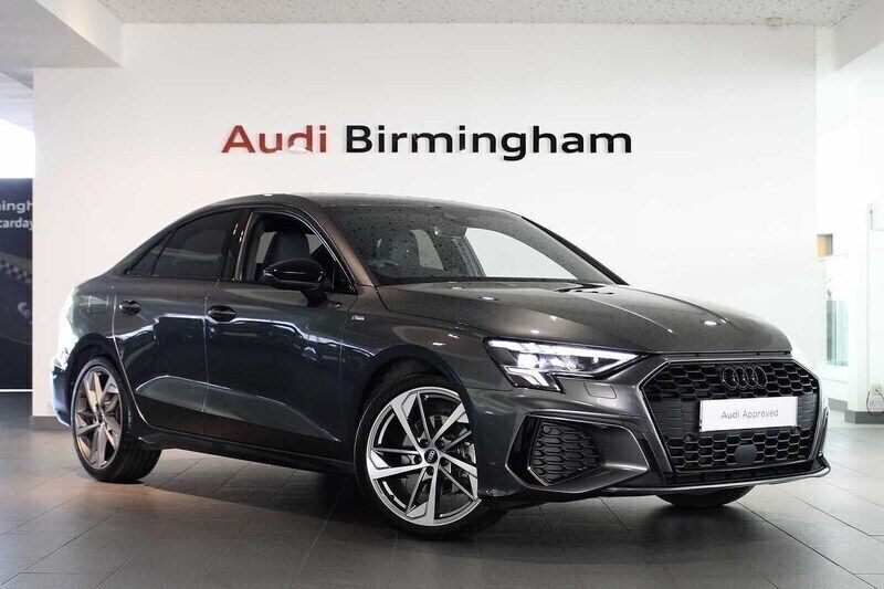 Daytona grey pearl effect Used 2024 Audi A3 Black Edition Sedan | £29,250 (A bit pricey) - Image 1/4