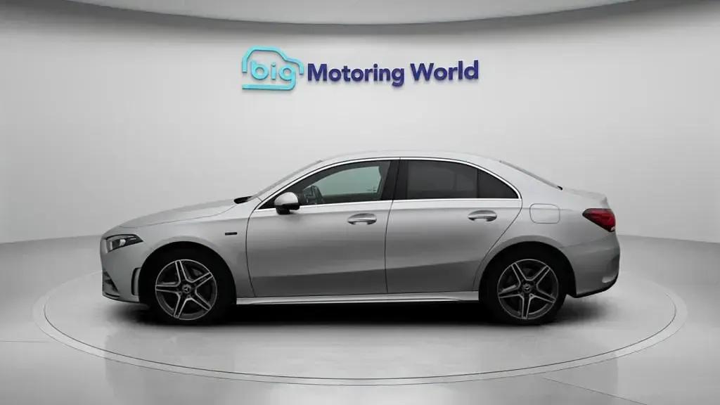 Used Mercedes A250 AMG line 259 HP (190 kW) 2020 Silver Sedan