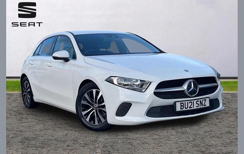 White Used 2021 Mercedes A180 SE Hatchback | £12,800 (Super price) - Image 1/4