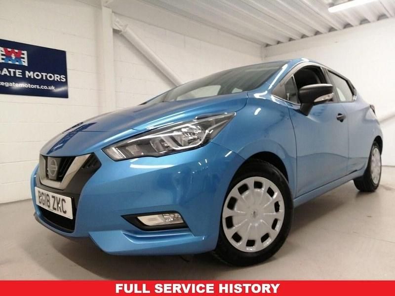 Used Nissan Micra Visia 90 HP (66 kW) 2018 Blue Hatchback