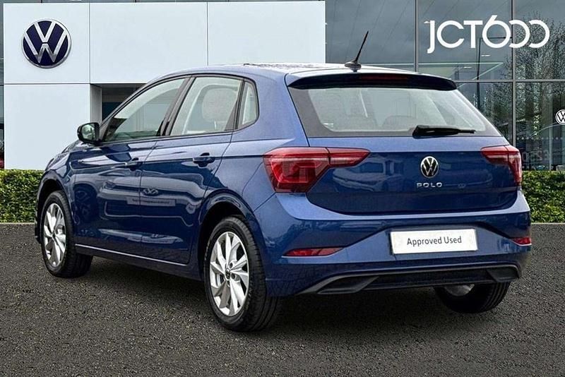 Used VW Polo Style 94 HP (69 kW) 2023 Blue Hatchback
