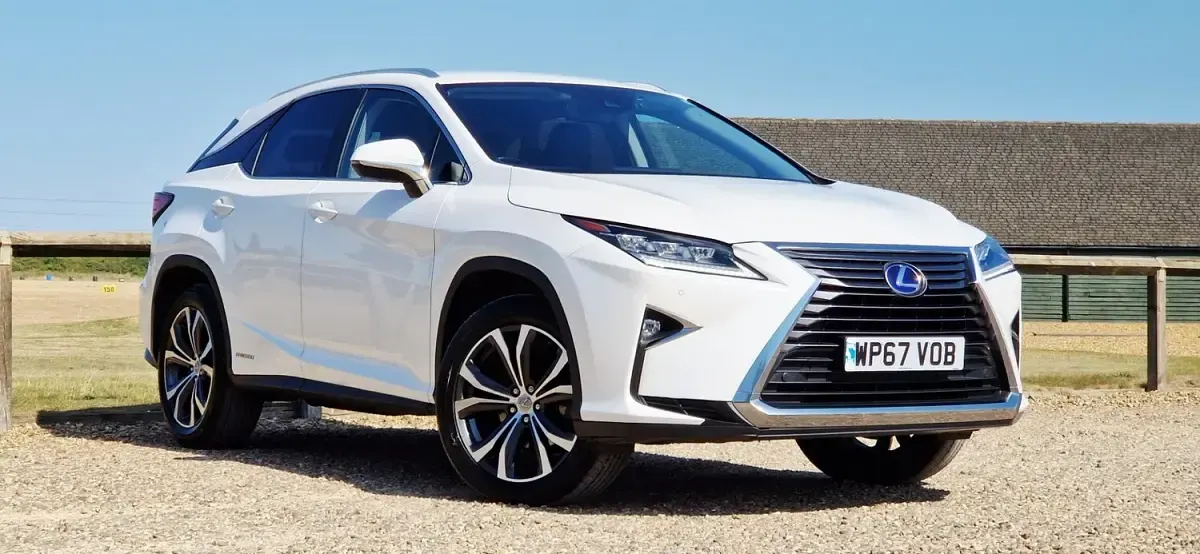 Used Lexus RX450h Luxury Line 2017 White SUV