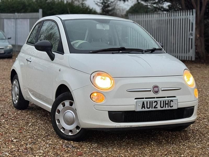 White Used 2012 Fiat 500 Pop Hatchback | £3,490 (Good price) - Image 1/3