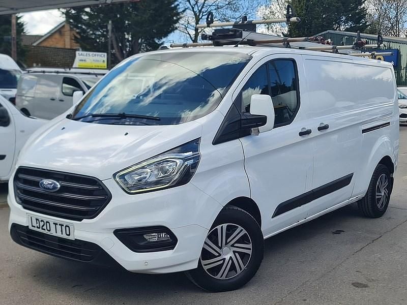 Used Ford Transit Custom Trend 105 HP (77 kW) 2020 White Van