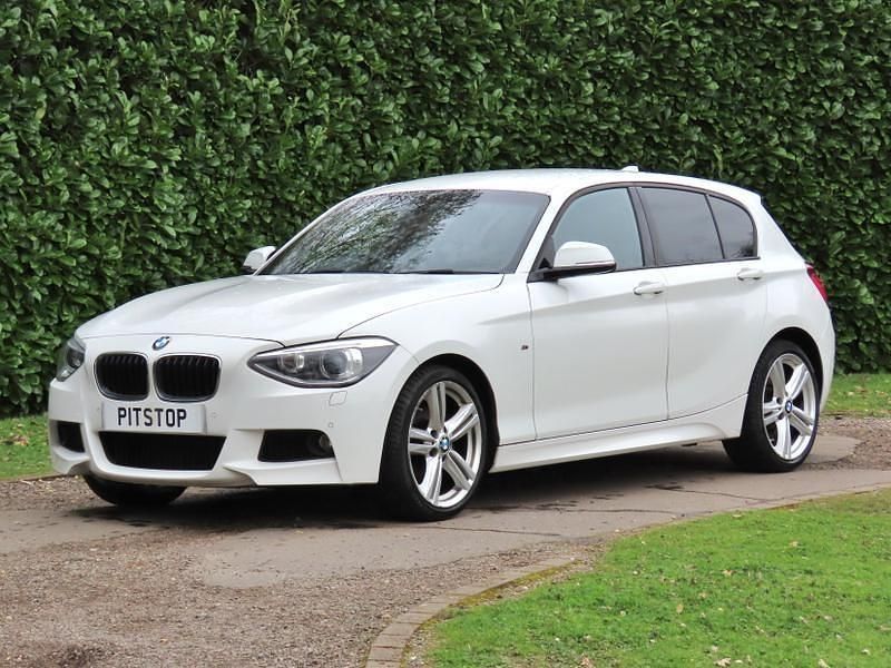 Used BMW 120 M Sport 184 HP (135 kW) 2014 White Hatchback