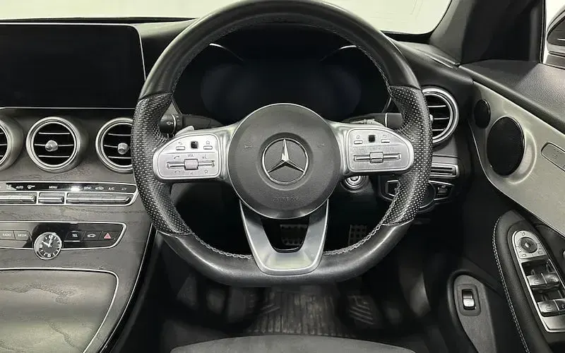 Used Mercedes C200 AMG Line Premium 184 HP (135 kW) 2020 Black Cabriolet
