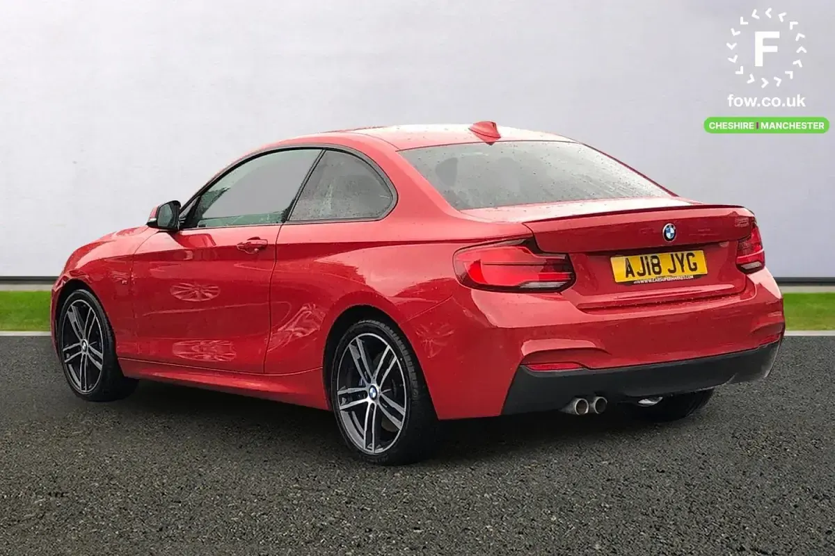 Used BMW 220 M Sport 190 HP (139 kW) 2018 Red Coupe
