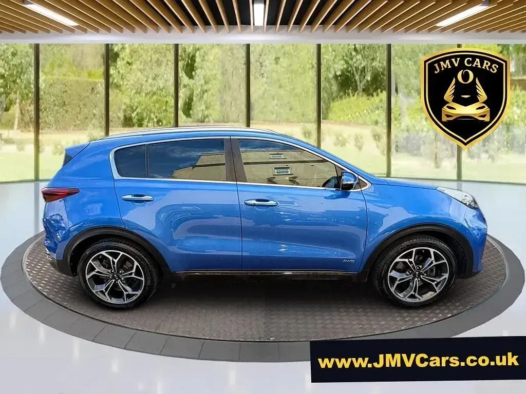 Used Kia Sportage GT-Line S 177 HP (130 kW) 2020 Blue SUV