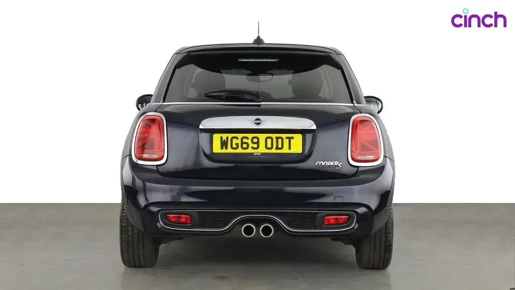Used Mini Cooper S Exclusive 2019 Blue and black Hatchback