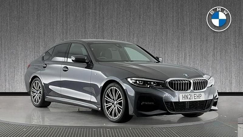 Grey Used 2021 BMW 330 M Sport | £25,999 (Good price) - Image 1/4
