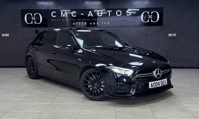 Black Used 2019 Mercedes A35 AMG AMG Hatchback | £20,990 (A bit pricey) - Image 1/4