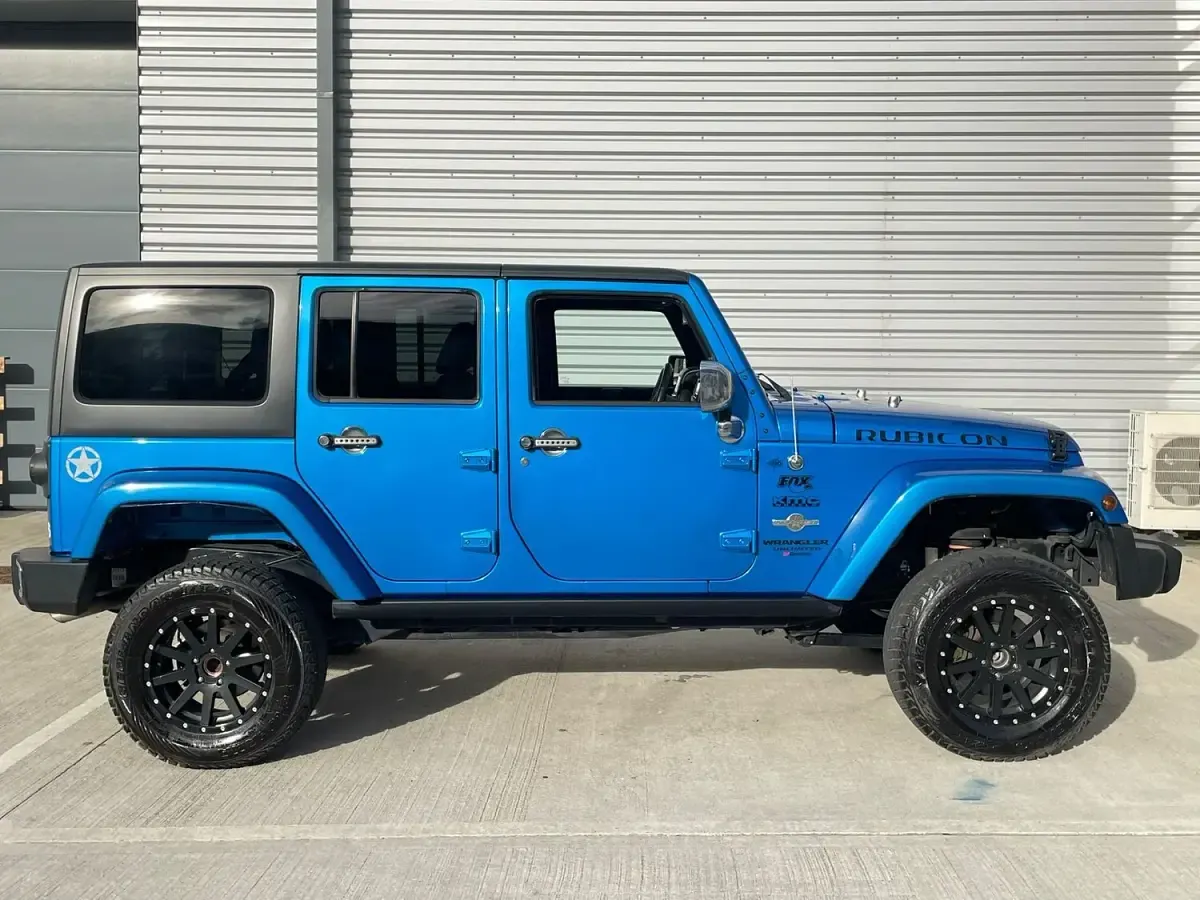Used Jeep Wrangler Rubicon 285 HP (209 kW) 2015 Blue SUV
