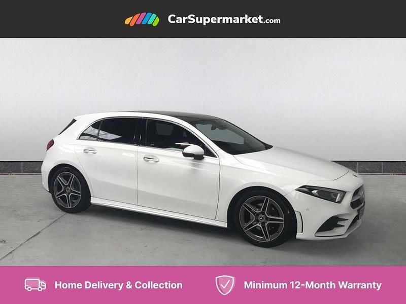 White Used 2019 Mercedes A200 AMG Line Premium Plus Hatchback | £17,497 (Expensive) - Image 1/4