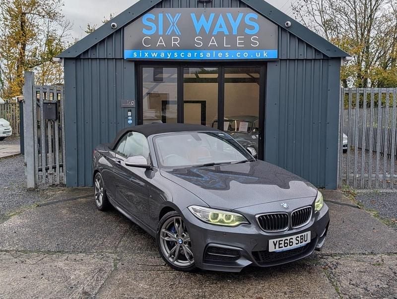 Grey Used 2016 BMW M240 M Sport Cabriolet | £14,990 (Good price) - Image 1/2