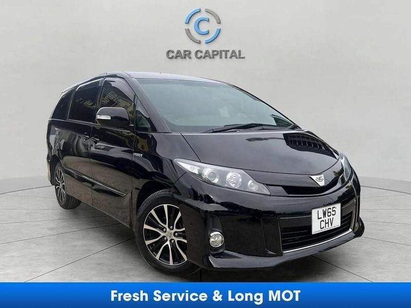 Used Toyota Estima Hybrid Premium 2015 Black MPV