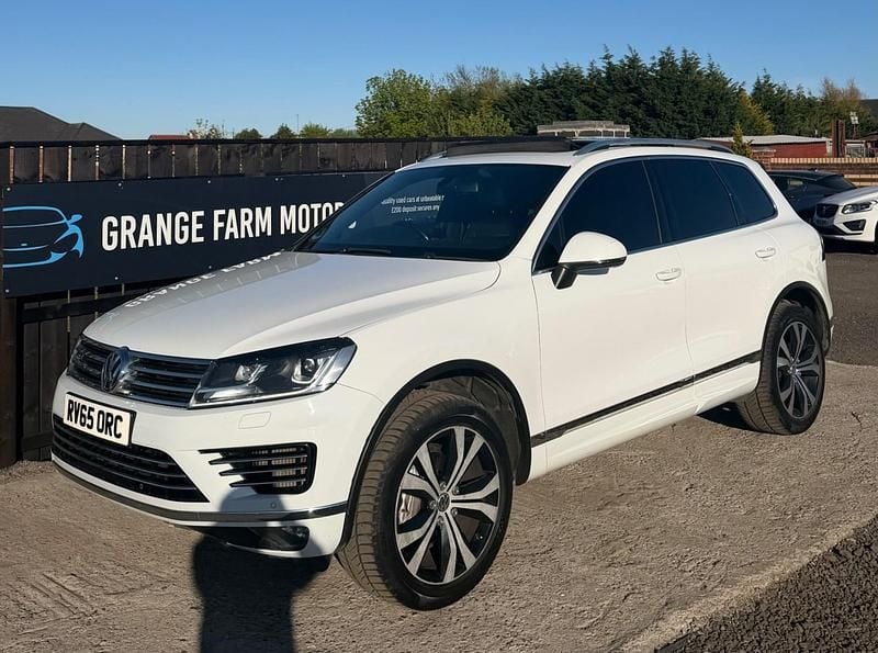 Used VW Touareg R-line 262 HP (192 kW) 2015 White SUV