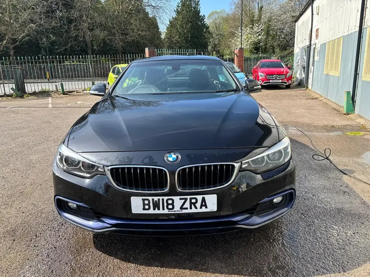 Used BMW 420 Cabriolet Sport Line 2018 Black Cabriolet