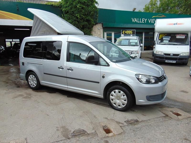Silver Used 2013 VW Caddy Maxi Life Life MPV | £16,995 - Image 1/4