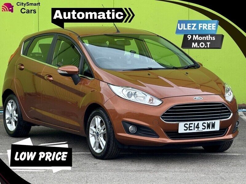 Yellow Used 2014 Ford Fiesta Zetec Hatchback | £5,200 (Super price) - Image 1/4