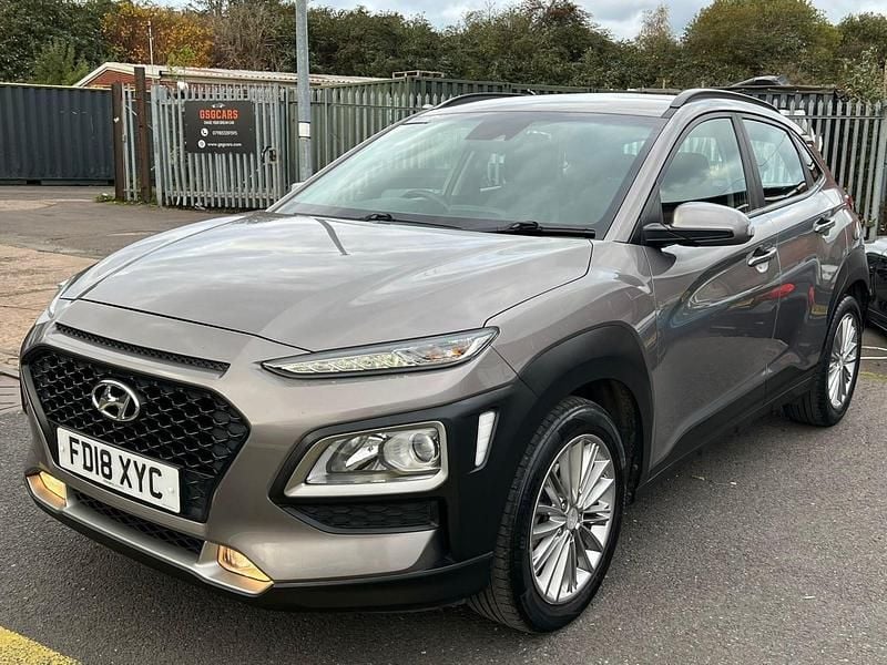 Grey Used 2018 Hyundai Kona SE SUV | £7,995 (Fair price) - Image 1/4