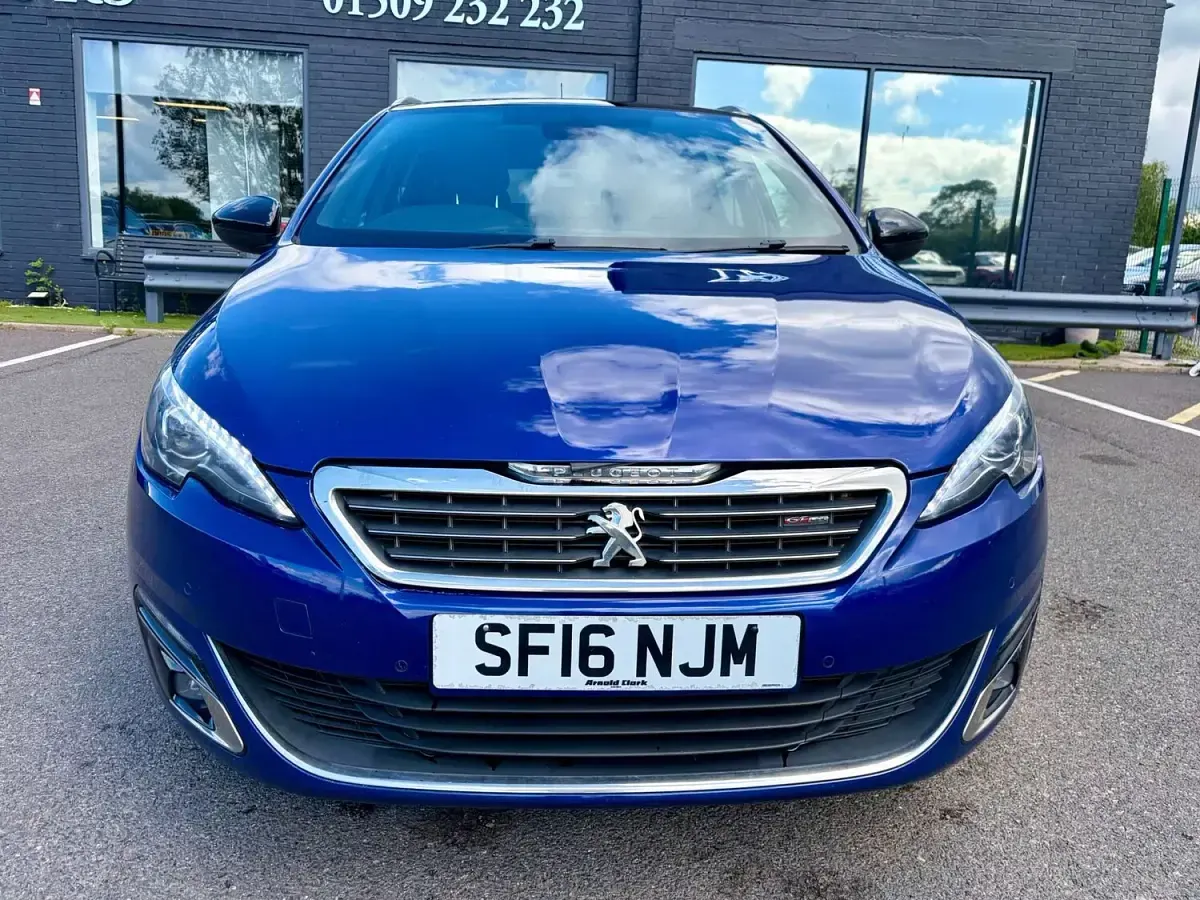 Used Peugeot 308 GT-line 2016 Blue Estate