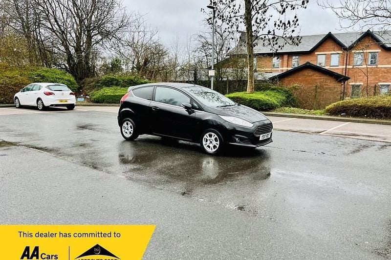 Used Ford Fiesta Titanium 2017 Black Hatchback