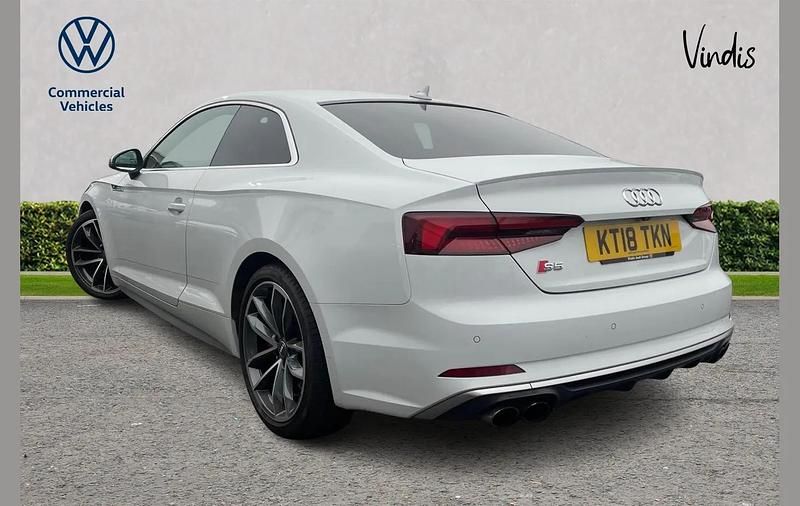 Used Audi S5 Design 348 HP (255 kW) 2018 White Coupe