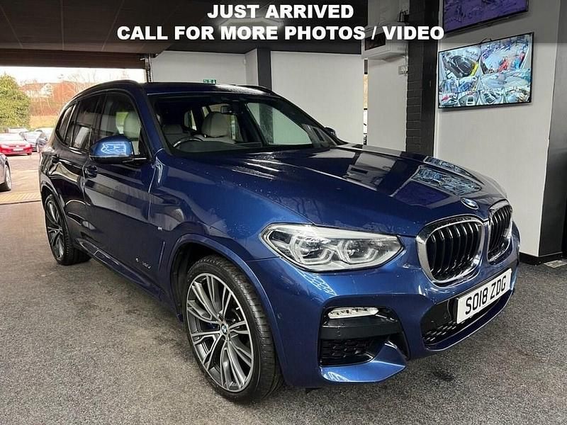 Used BMW X3 M Sport 190 HP (139 kW) 2018 Blue SUV