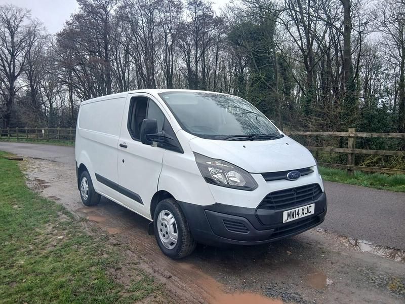 Used Ford Transit Custom 100 HP (73 kW) 2014 White Van
