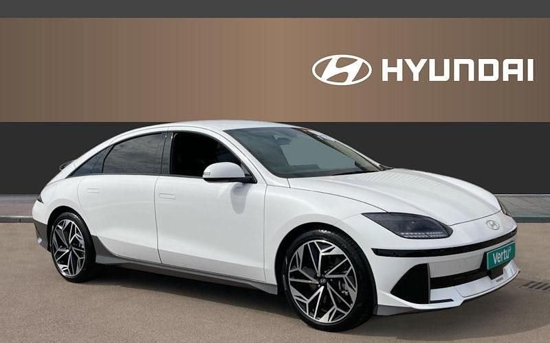 White Used 2024 Hyundai Ioniq 6 Premium Sedan | £25,909 (Super price) - Image 1/4