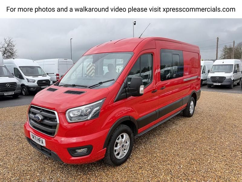 Used Ford Transit Limited 130 HP (95 kW) 2022 Red Van