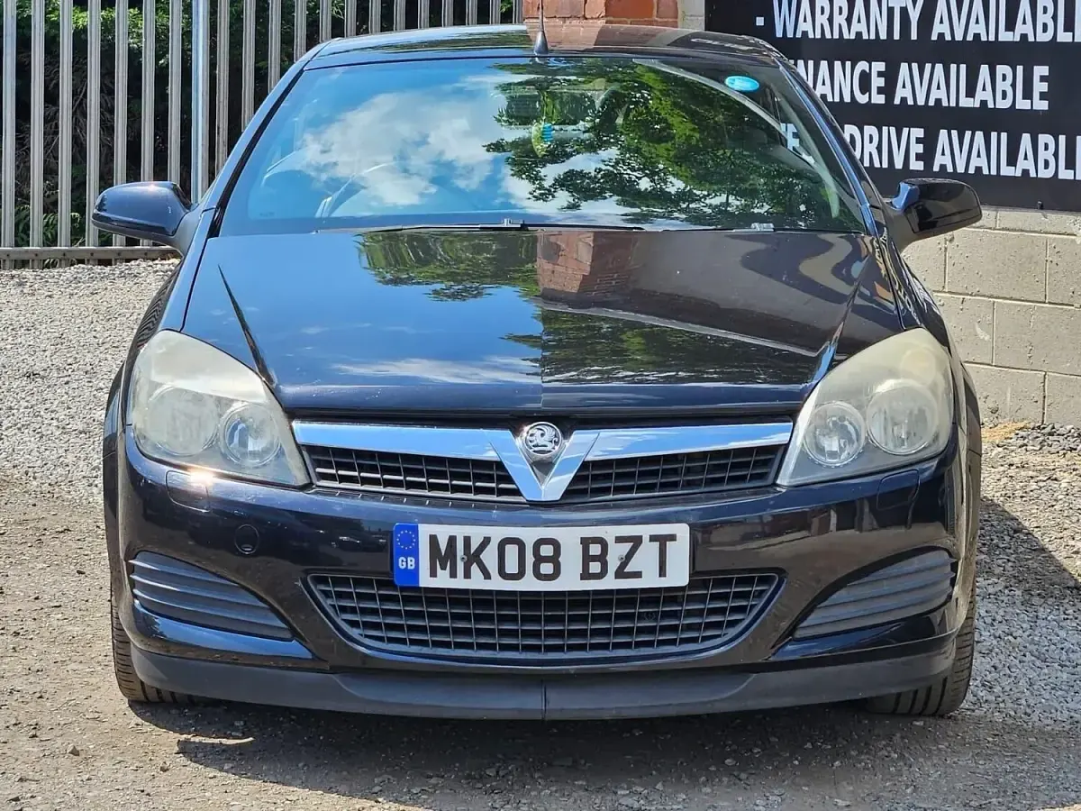 Used Vauxhall Astra Cabriolet 2008 Black Cabriolet