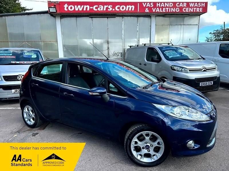 Blue Used 2012 Ford Fiesta Zetec Hatchback | £4,999 (A bit pricey) - Image 1/4